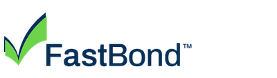 FastBond logo with a green checkmark replacing the letter V, using blue and green colors