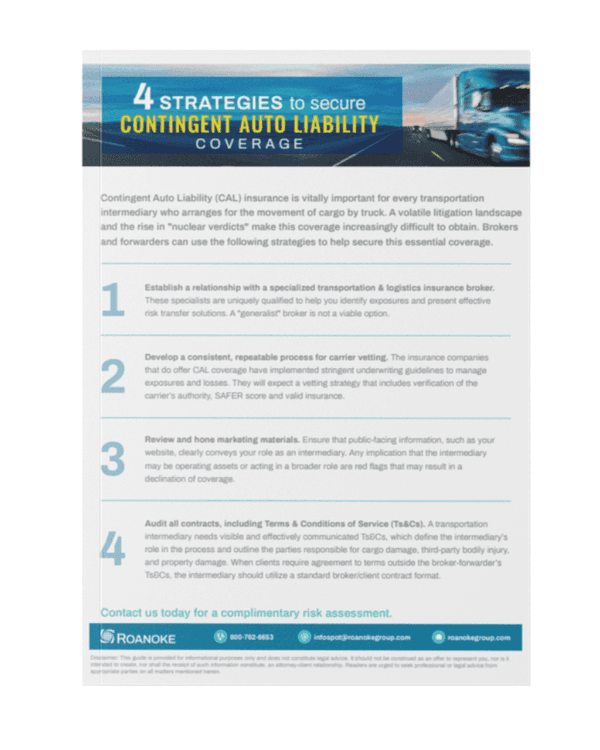 4 Strategies to Secure Contingent Auto Liability Coverage