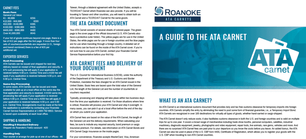 A Guide to the ATA Carnet