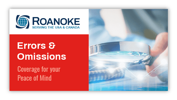 Errors and Omissions: Coverage for Your Peace of Mind
